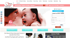 Desktop Screenshot of childhearttreatment.com