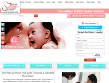 Tablet Screenshot of childhearttreatment.com